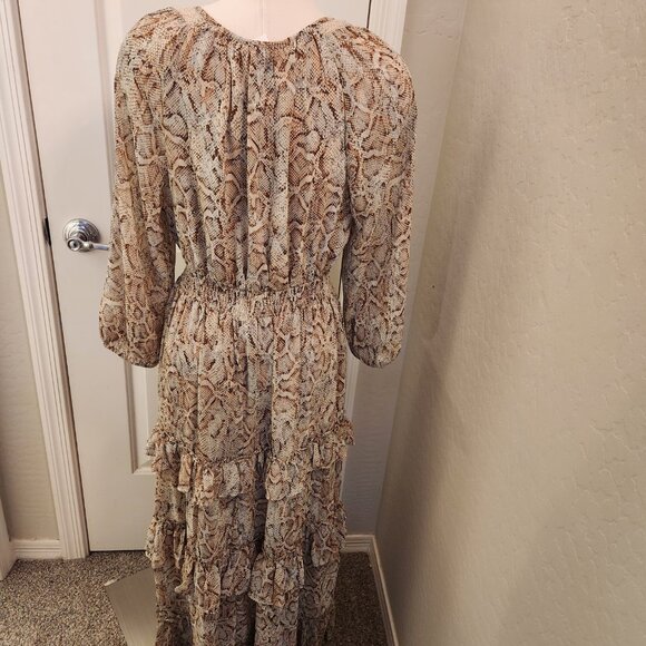 Jessica Simpson Snake Print Maxi Dress. NWT. Size Large - Picture 9 of 13